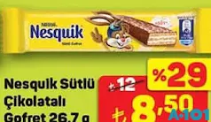 NESQUİK SÜTLÜ ÇİKOLATALI GOFRET 26,7 G